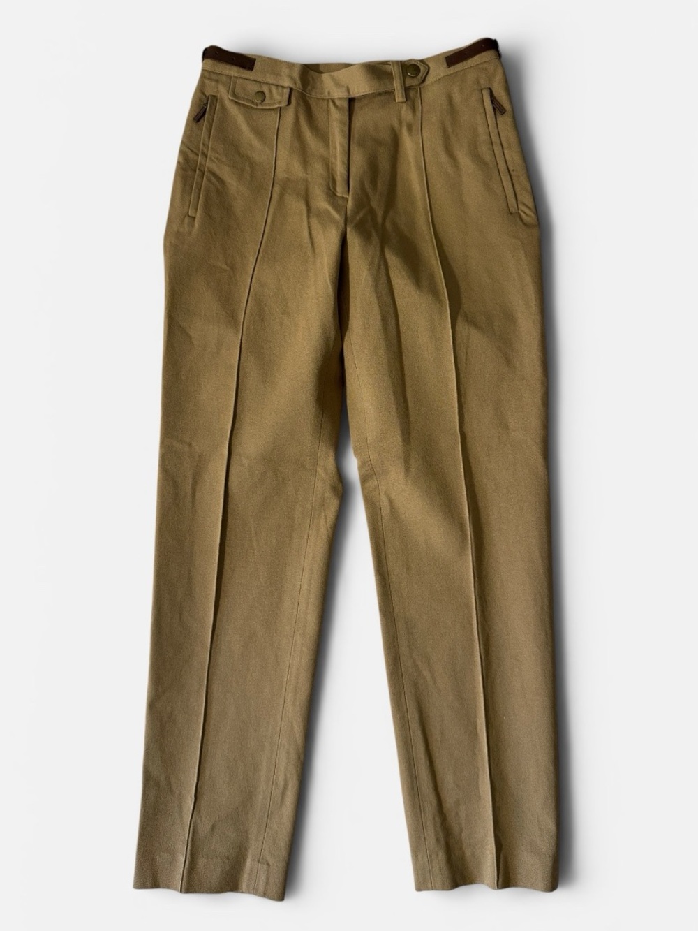 Lauren Ralph Lauren womens 6P khaki tan cotton blend army style trouser pants